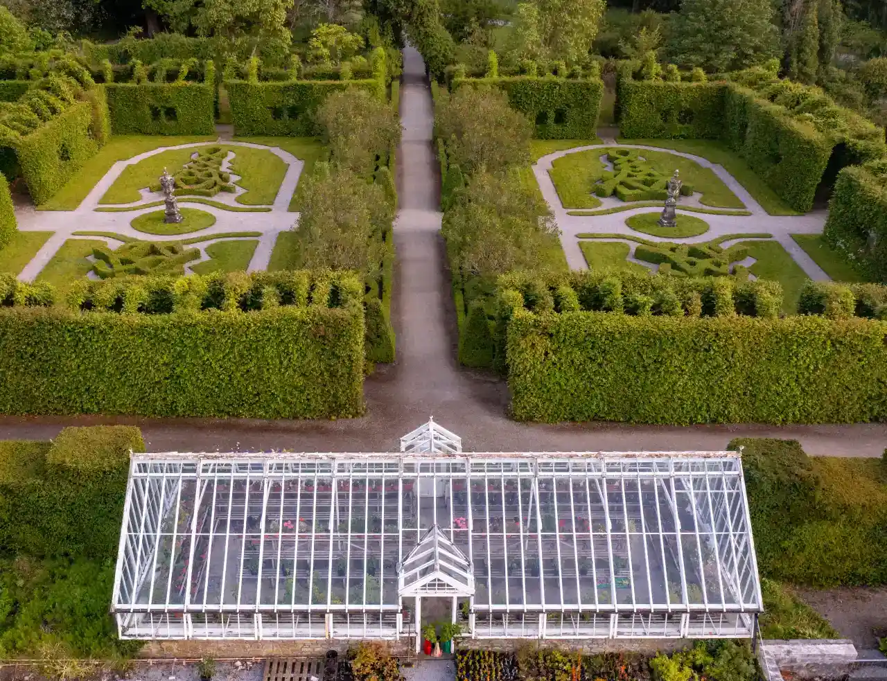 Formal Gardens Birds Eye