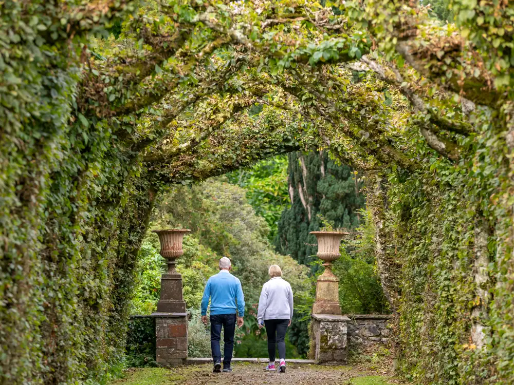 Members Chilean Gate Formal Gardens